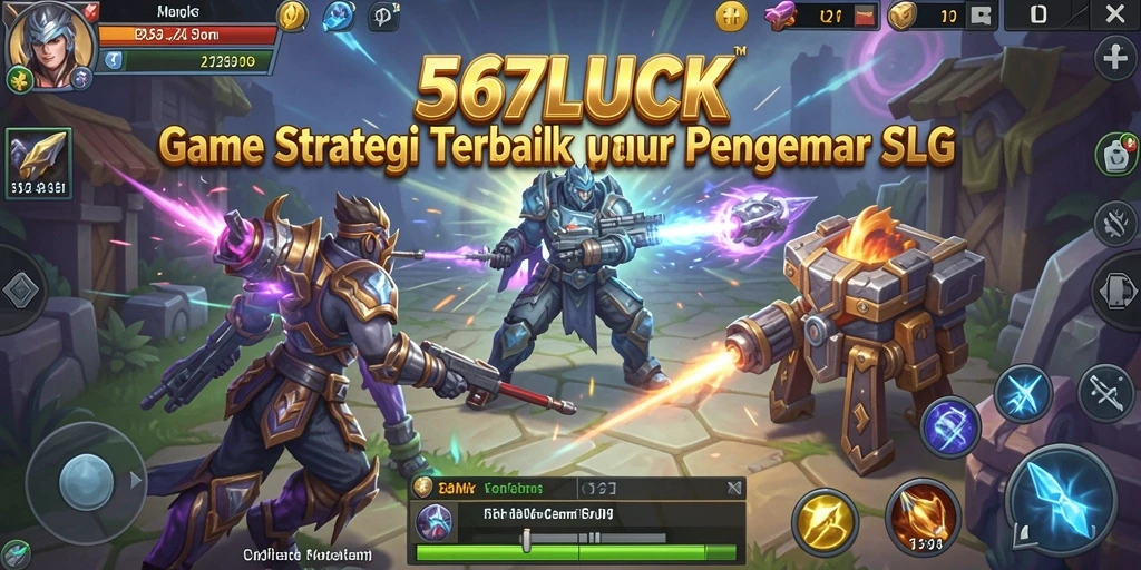 Tampilan gameplay seru dari 567LUCK yang penuh strategi.