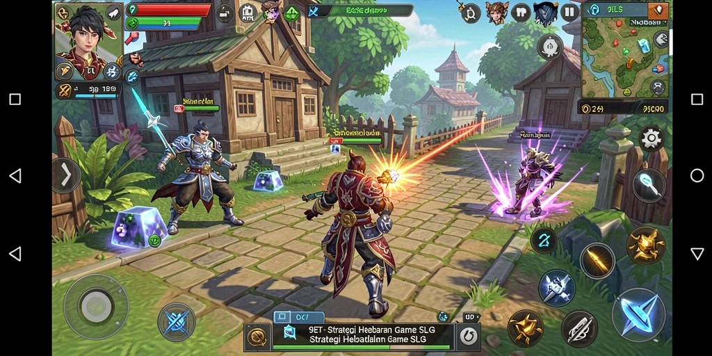 Tampilan gameplay strategis dan grafis memukau dari 9ET.
