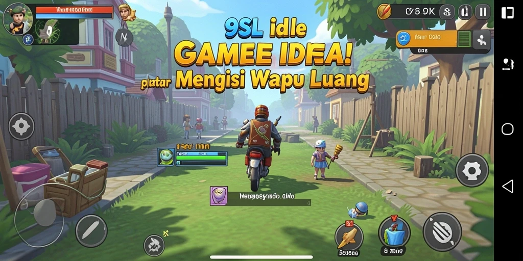 Tangkapan layar gameplay 9SL menampilkan pengalaman bermain yang menarik dan santai.