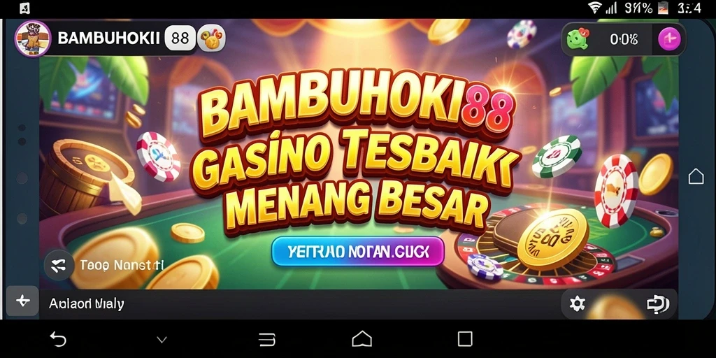 Tampilan gameplay menegangkan dari BAMBUHOKI88, penuh keseruan.