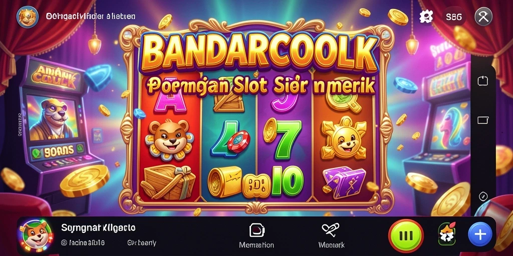Tampilan menarik dari gameplay dengan berbagai fitur Slot.