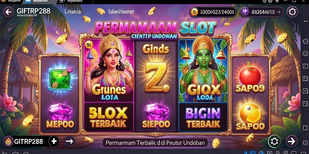 Tampilan gameplay Slot yang mengasyikkan di GIFTRP288.