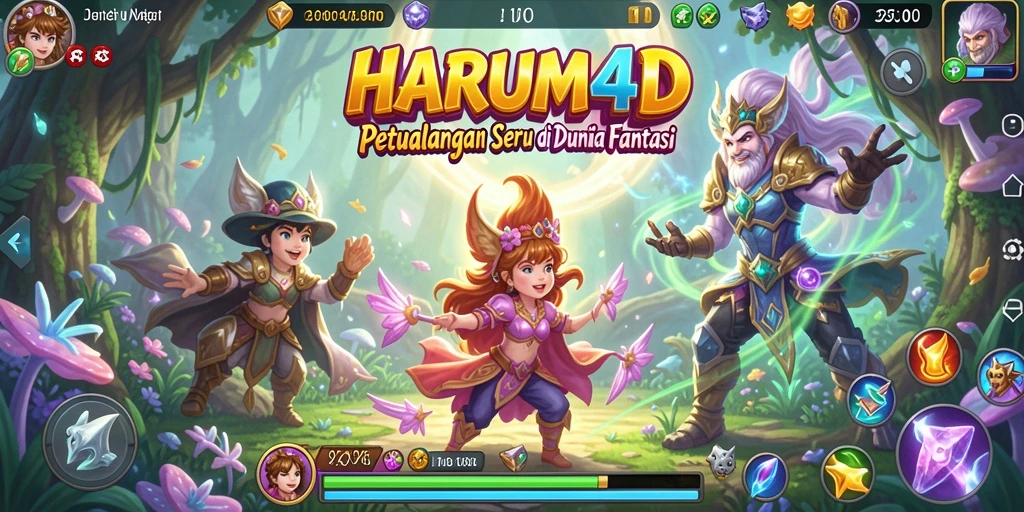 Screenshot gameplay HARUM4D yang menampilkan aksi petualangan yang mendebarkan.