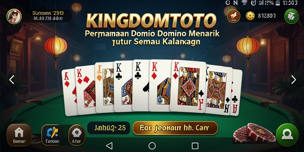 Tampilan gameplay seru KINGDOMTOTO yang mengasyikkan.