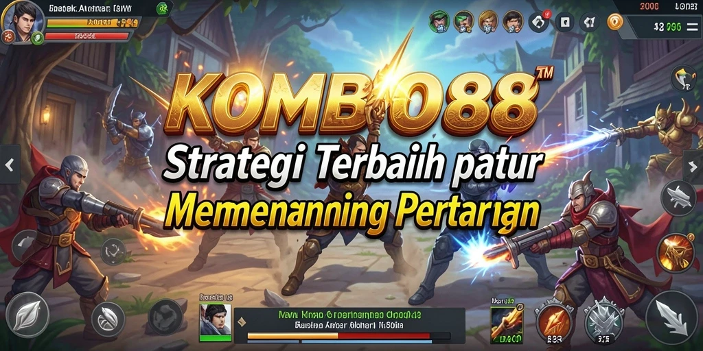 Tampilan gameplay KOMBO88 dengan elemen strategi yang menarik.