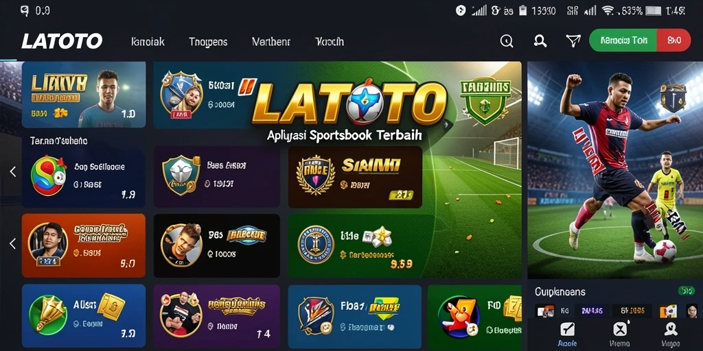 Tangkapan layar LATOTO menunjukkan pengalaman taruhan yang menarik.