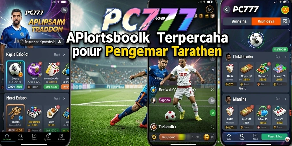 Tampilan gameplay di aplikasi Sportsbook PC777 yang menarik dan interaktif.