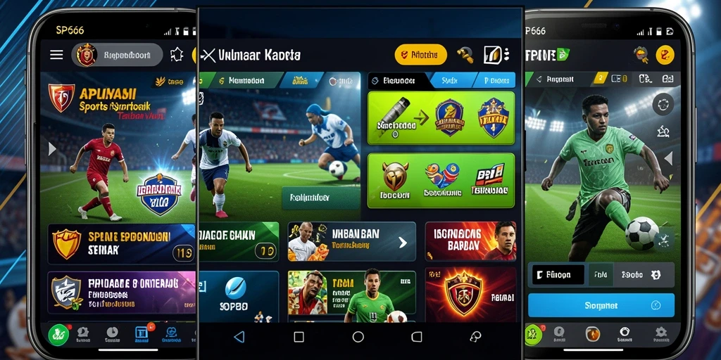 Gameplay menarik dari aplikasi Sportsbook SP666.