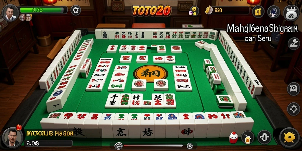 Screenshot gameplay TOTO20 yang menampilkan pengalaman menyenangkan bermain Mahjong.