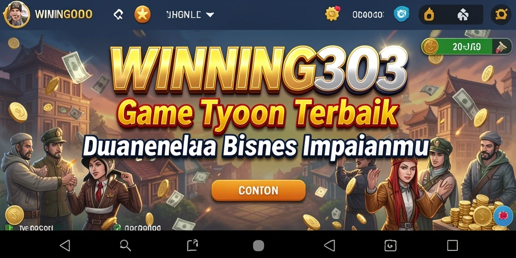 Tampilan gameplay Tycoon yang menarik dan penuh tantangan di WINNING303.